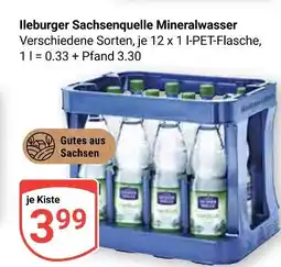 Globus Ileburger sachsenquelle mineralwasser Angebot
