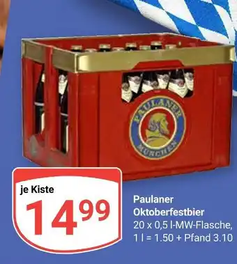 Globus Paulaner oktoberfestbier Angebot
