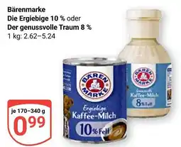 Globus Bärenmarke die ergiebige kaffee-milch Angebot