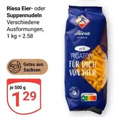 Globus Riesa eier- oder suppennudeln Angebot