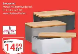 Globus Zeller brotkasten Angebot