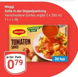 Globus Maggi soße in der doppelpackung Angebot
