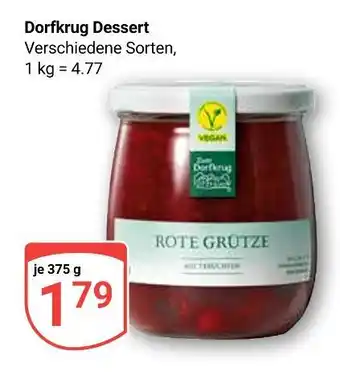 Globus Dorfkrug dessert rote grütze Angebot