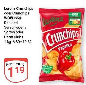 Globus Lorenz crunchips Angebot