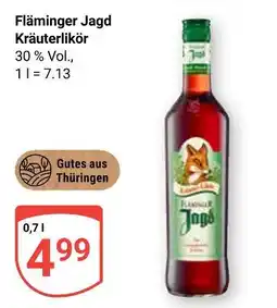 Globus Fläminger jagd kräuterlikör Angebot