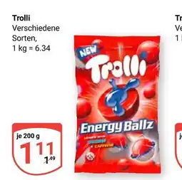 Globus Trolli energy ballz Angebot