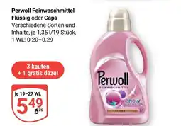 Globus Perwoll feinwaschmittel Angebot