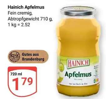 Globus Hainich apfelmus Angebot