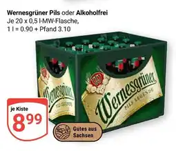 Globus Wernesgrüner pils Angebot