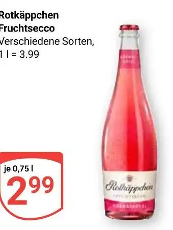 Globus Rotkäppchen fruchtsecco Angebot