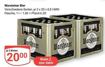 Globus Warsteiner bier Angebot