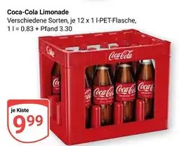 Globus Coca-cola limonade Angebot