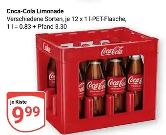 Globus Coca-cola limonade Angebot