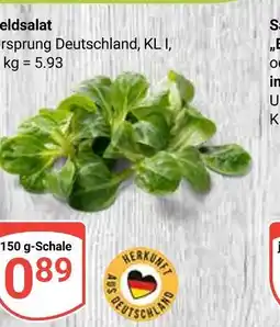 Globus Feldsalat Angebot