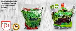 Globus Salate mit wurzelballen: „buttersalat/kopfsalat“ oder „salat-trio-mix“ im beutel Angebot