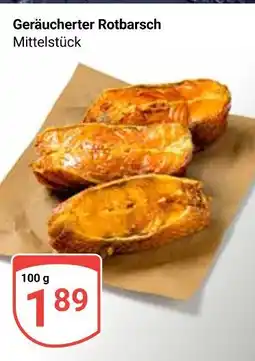 Globus Geräucherter rotbarsch mittelstück Angebot