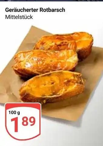 Globus Geräucherter rotbarsch mittelstück Angebot