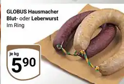 Globus Globus hausmacher blutwurst Angebot