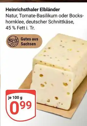 Globus Heinrichsthaler elbländer Angebot