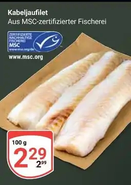 Globus Kabeljaufilet Angebot