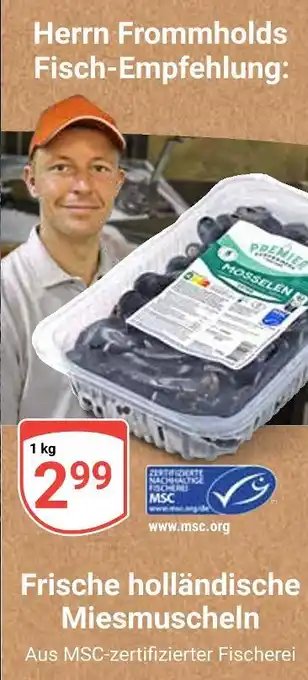 Globus Frische holländische miesmuscheln Angebot