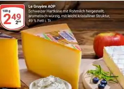 Globus Le gruyère aop Angebot