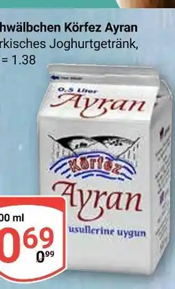 Globus Schwälbchen körfez ayran Angebot