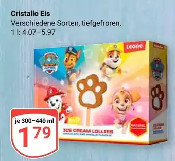 Globus Leone cristallo eis Angebot