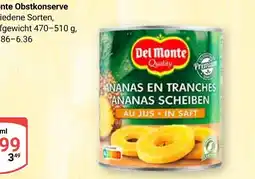 Globus Del monte ananas en tranches Angebot