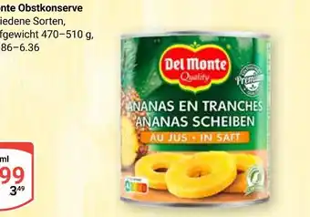 Globus Del monte ananas en tranches Angebot