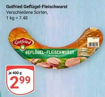 Globus Gutfried geflügel-fleischwurst Angebot