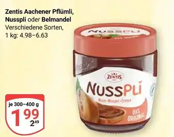 Globus Zentis aachener pflümli Angebot