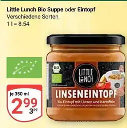 Globus Little lunch bio suppe Angebot