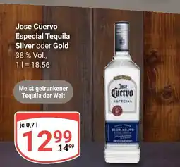 Globus Jose cuervo especial tequila silver Angebot
