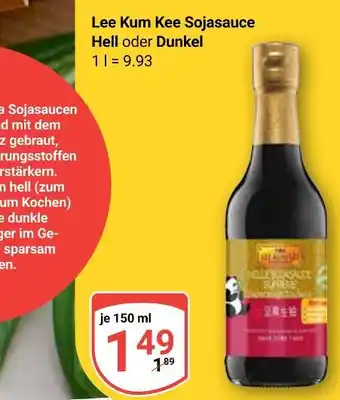 Globus Lee kum kee sojasauce hell Angebot
