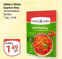 Globus Müller’s mühle express-reis mediterran Angebot
