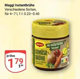 Globus Maggi instantbrühe Angebot