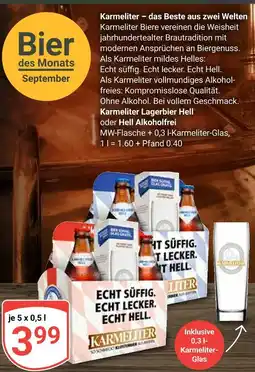 Globus Karmeliter lagerbier hell Angebot
