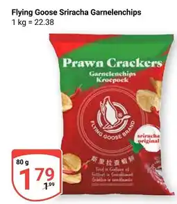 Globus Flying goose sriracha garnelenchips Angebot