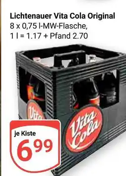 Globus Lichtenauer vita cola original Angebot