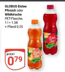 Globus Globus eistee pfirsich Angebot