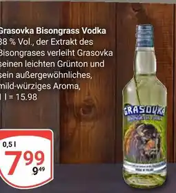 Globus Grasovka bisongrass vodka Angebot