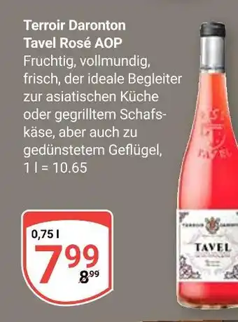 Globus Terroir daronton tavel rosé aop Angebot