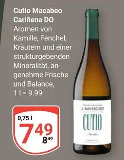 Globus Cutio macabeo cariñena do Angebot