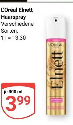 Globus L'oréal elnett haarspray Angebot