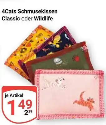 Globus 4cats schmusekissen classic oder wildlife Angebot