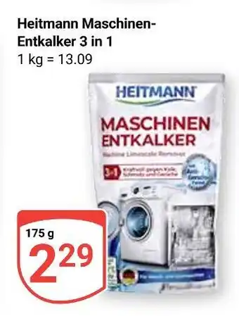 Globus Heitmann maschinen-entkalker 3 in 1 Angebot