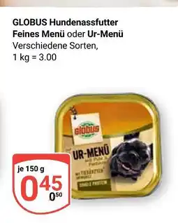 Globus Globus feines menü Angebot