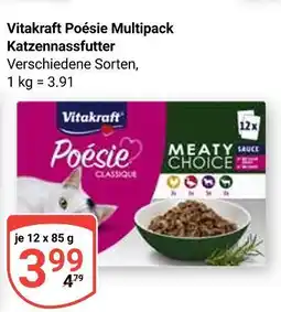 Globus Vitakraft poésie multipack katzennassfutter Angebot