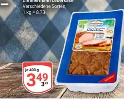Globus Zimmermann leberkäse Angebot